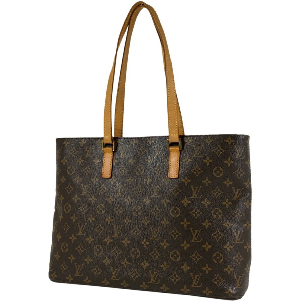 Louis Vuitton Luco Shoulder Bag Tote Monogram Brown